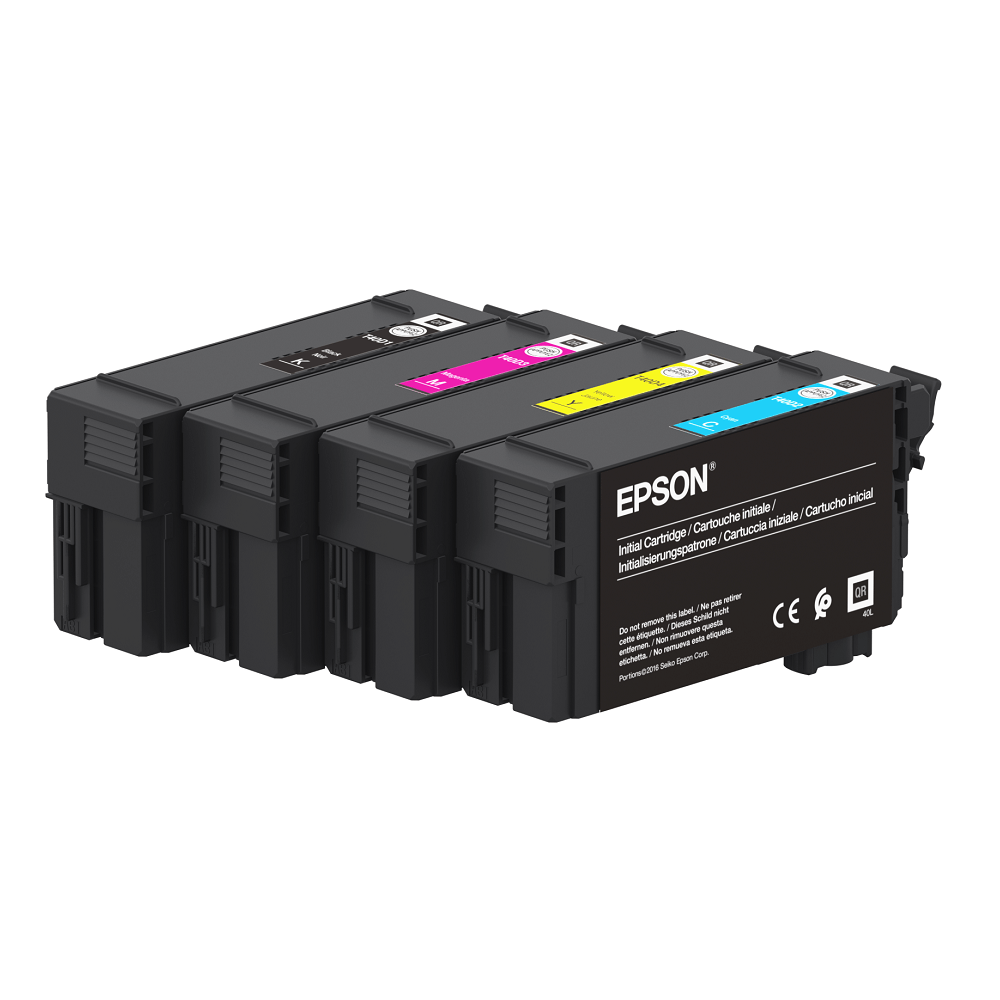 Pack 4 cartuchos de tinta T40C / T40D para SC-TX100 (SC-T2100, SC-T3100, SC-T5100). Seteico. Distribuidor y servicio técnico oficial Epson. Impresoras, plotters...