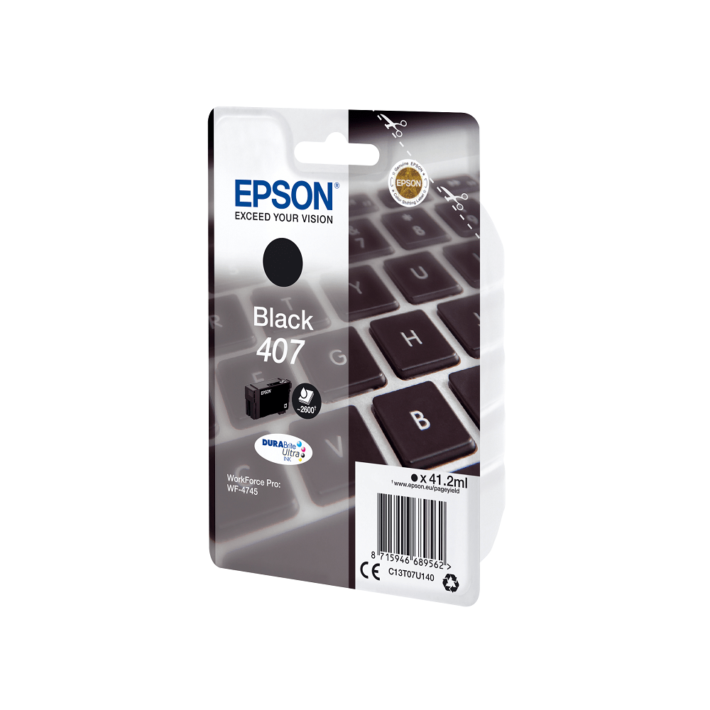 C13T07U140 - Cartucho de tinta EPSON 407 Negro (1)