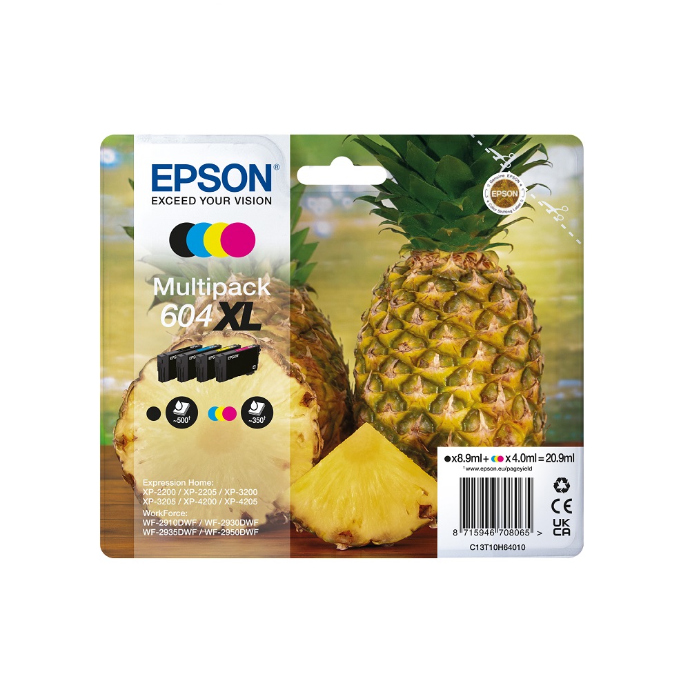 Multipack EPSON 604XL 4 colores