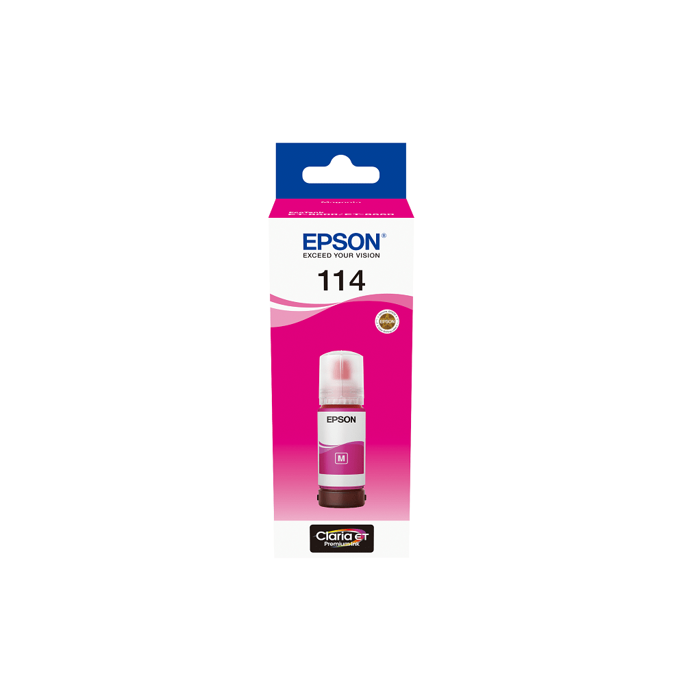 Botella original EPSON 114 Magenta