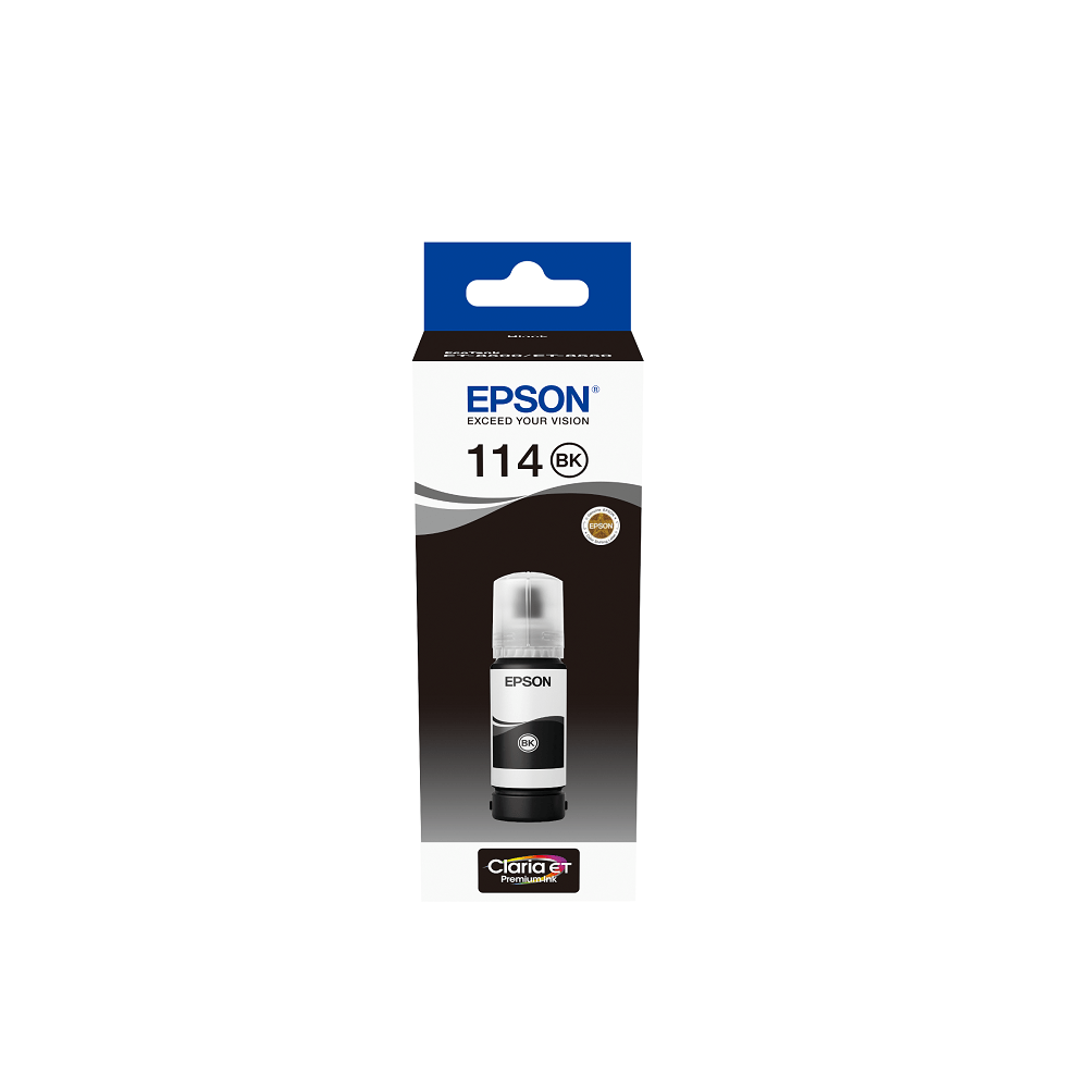 Botella original EPSON 114 Negro Pigmentado