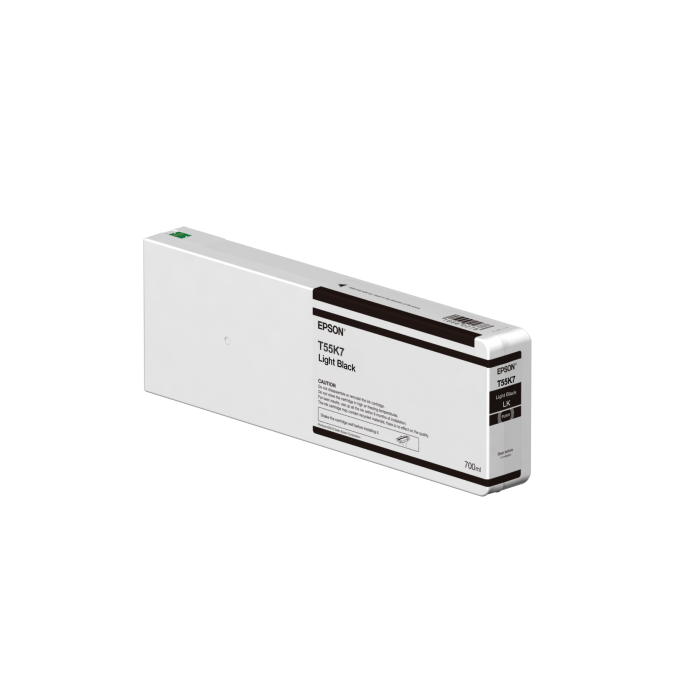 T55K7 Cartucho de tinta Negro claro (700 ml) para SC-P6000, SC-P7000, SC-P8000 Y SC-P9000. Seteico. Distribuidor oficial Epson.