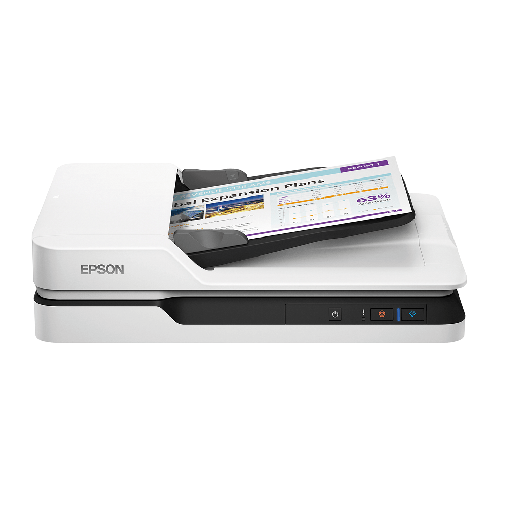 Epson WorkForce DS-1630. Escáner de documentos plano A4, con ADF. Seteico.