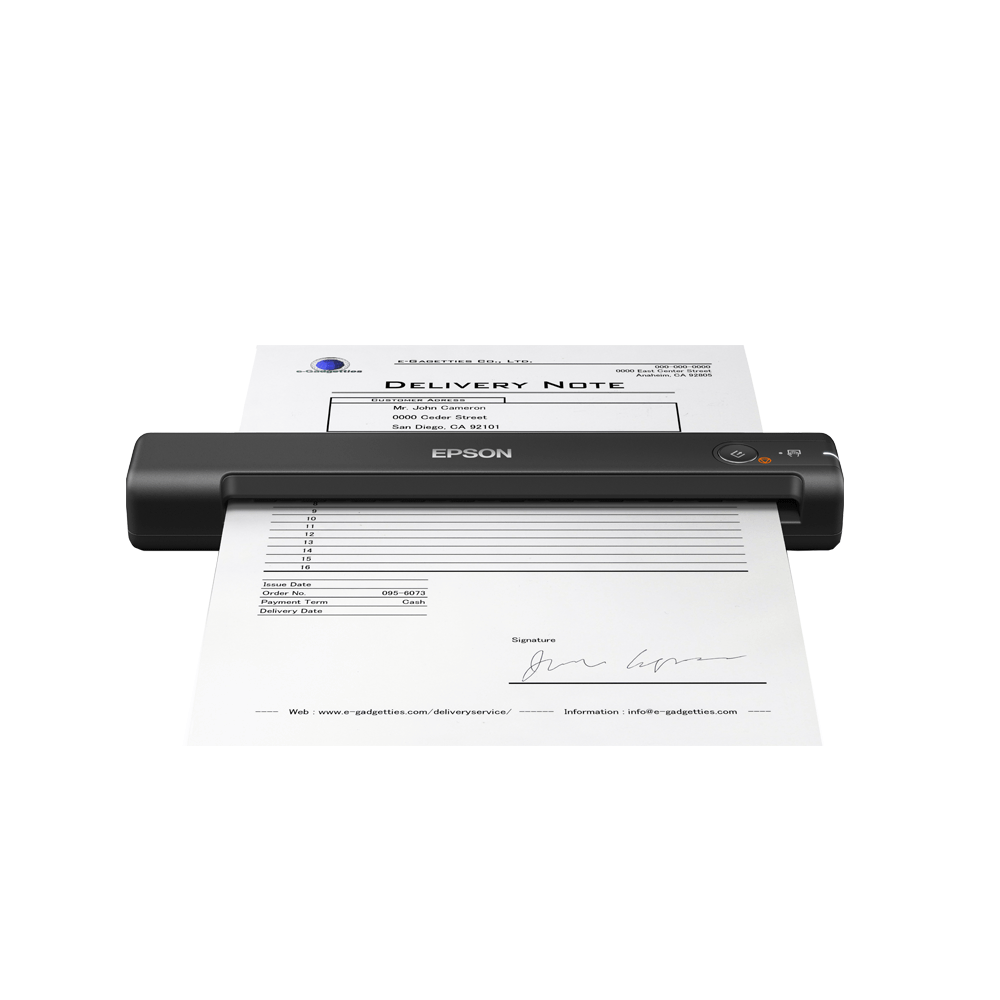 Epson WorkForce ES-50. Escáner portátil asequible. Seteico.
